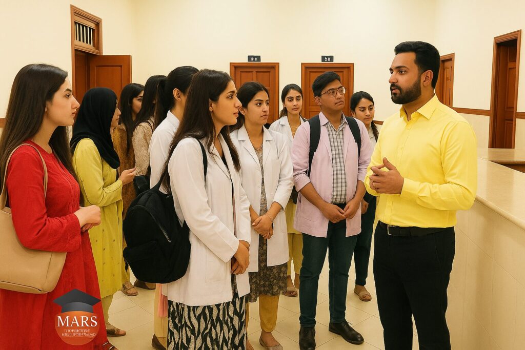 dpt degree, 5 years, HEC-recognized program in Lahore, Pakistan